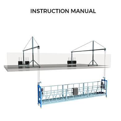 ZLP Suspended platform manual